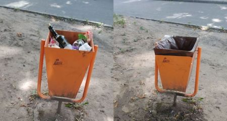 Обычные урны не справляются: в Никополе закупили антиванддальные контейнеры для мусора