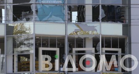 НОК допоможе відновити спортивну базу у Дніпрі, яка постраждала від ракетного обстрілу (ФОТО)