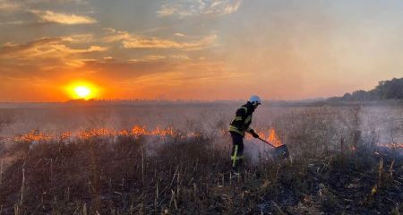 За добу вогнеборці ліквідували понад 50 пожеж на Дніпропетровщині