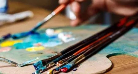 Художник у бронежилеті: історія мінометника з Дніпра, який малює навіть в окопах (ФОТО)