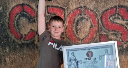 13-летний днепрянин установил рекорд Украины