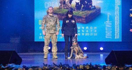 Чотирилапа рятувальниця з Павлограду отримала орден за героїзм (ФОТО)