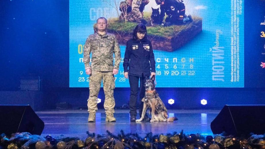 Четвероногая спасательница из Павлограда получила орден за героизм (ФОТО)