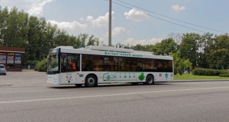 У Кривому Розі вандали понівечили тролейбус (ФОТО)