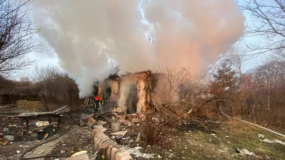 Тело мужчины нашли во время тушения пожара на Днепропетровщине (ФОТО)