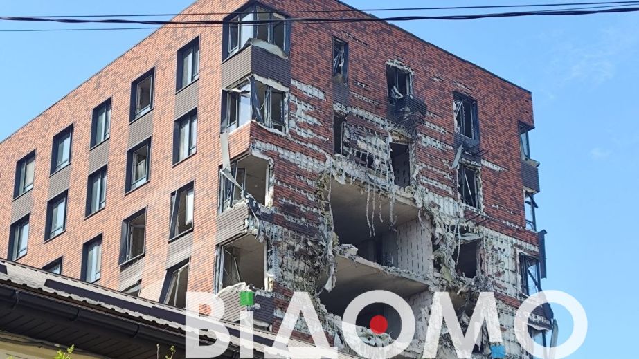 Как выглядит центр Днепра после ночного удара 15 апреля (ФОТО)