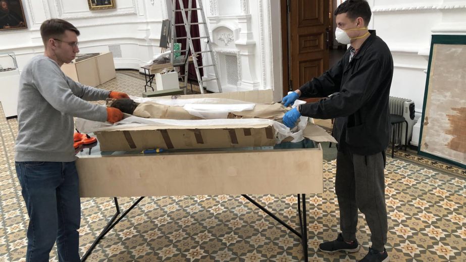 Египетская мумия вернулась в Днепропетровский национальный исторический музей