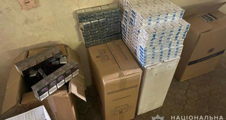 На Дніпропетровщині правоохоронці вилучили понад 11 тисяч пачок контрафактних цигарок
