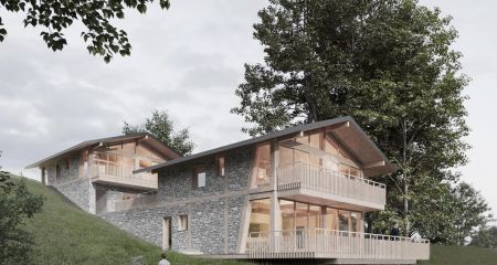 Архитекторы из Днепра разработали необычный проект дома для Швейцарии