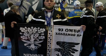 Военнослужащий бригады "Холодный Яр" из Днепропетровщины выиграл чемпионат мира по карате