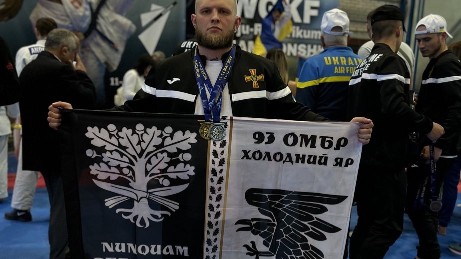 Військовослужбовець бригади "Холодний Яр" з Дніпропетровщини виграв чемпіонат світу з карате