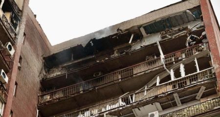 "Шахедный" удар по Д...