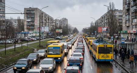 Дороги Дніпра скувал...