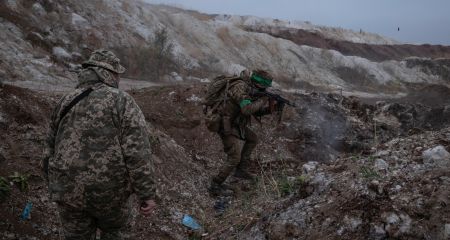 Воины 93-й бригады из Днепропетровщины показали, как проходит отбор бойцов в стрелковый батальон (ФОТО)