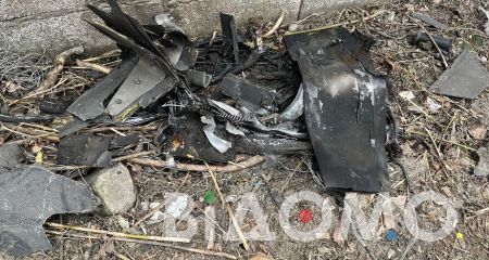В одному з парків Дніпра виявили уламки "шахедів" (ВІДЕО)