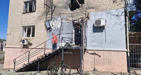 В полиции показали последствия обстрелов Днепропетровщины (ФОТО)