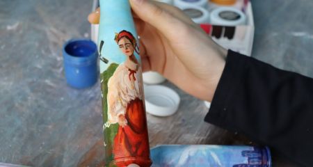 Як на Дніпропетровщині діти перетворюють гільзи на витвори мистецтва заради допомоги ЗСУ