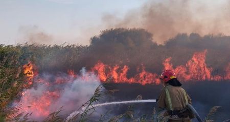 Горели сараи и автомобили: за прошлые сутки пожарные Днепропетровщины потушили 151 пожар