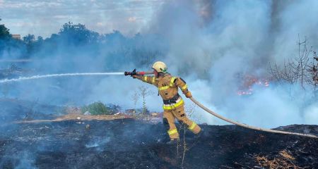 За минулу добу рятувальники Дніпропетровщини ліквідували понад 70 пожеж в екосистемах
