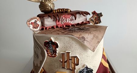 Дніпровський кондитер зробив торт який перенесе у Хогвардс (ФОТО)
