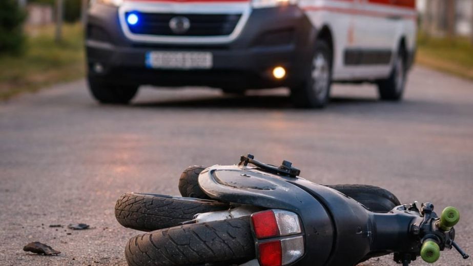 Судоми та втрата свідомості: на Дніпропетровщині 11-річного хлопця на скутері збив легковик