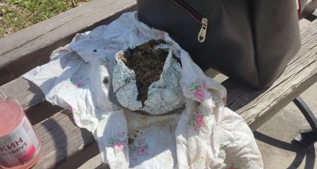 Сама отдала пакет с травкой: в Кривом Роге женщина пила алкоголь на улице и попалась с наркотиками (ФОТО)