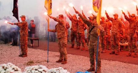 В Кривом Роге простились с погибшим на фронте воином и известным до войны стендап-комиком (ФОТО)