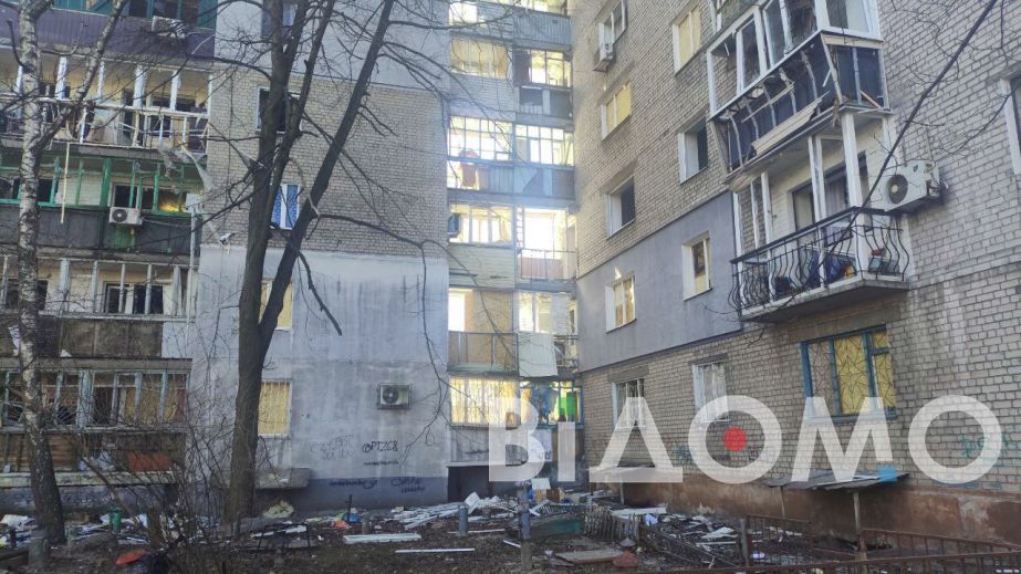 У дев'ятиповерхівці жодного вцілілого вікна: наслідки атаки "шахеда&rdquo; у Дніпрі з місця події (ФОТО ВІДЕО)