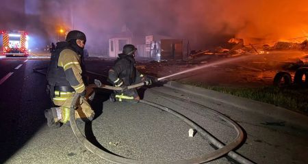 У ДСНС показали насдлідки ворожих обстрілів Дніпропетровщини (ФОТО)