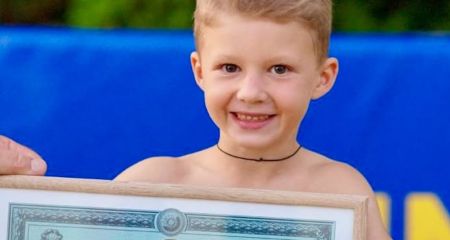 Уникальное достижение в истории спорта: 7-летний мальчик с Днепропетровщины установил 5 национальных рекордов за месяц (ФОТО)