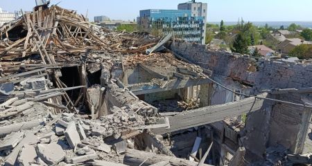 Восстановление общежития Днепровского университета, в которое Россия попала ракетой, может стоить 200 млн гривен (ФОТО)