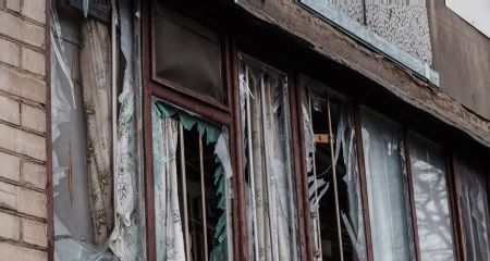 Вибиті вікна та згор...