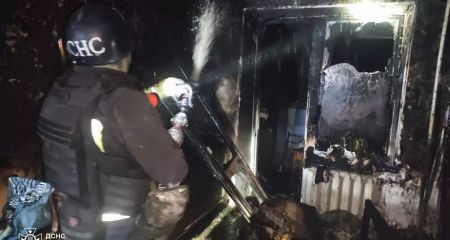 На Днепропетровщине во время пожара в собственной квартире погибла пенсионерка