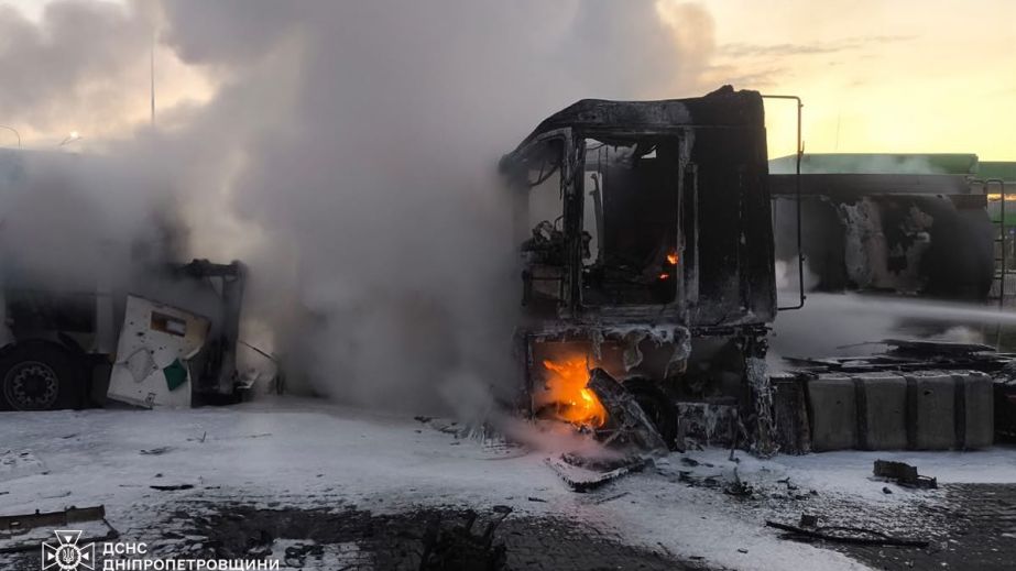 Целью российских БпЛА стали пять автозаправочных станций: появились кадры последствий ночных обстрелов Днепропетровщины (ФОТО, ВИДЕО)