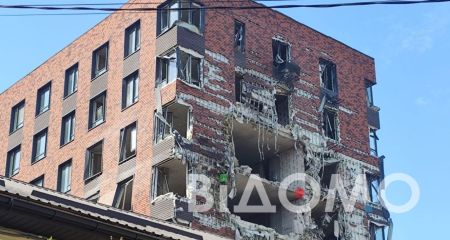 Как выглядит центр Днепра после ночного удара 15 апреля (ФОТО)