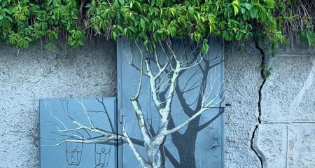 На одній з вулиць Дніпра художниця розмалювала розподільчу шафу (ФОТО)