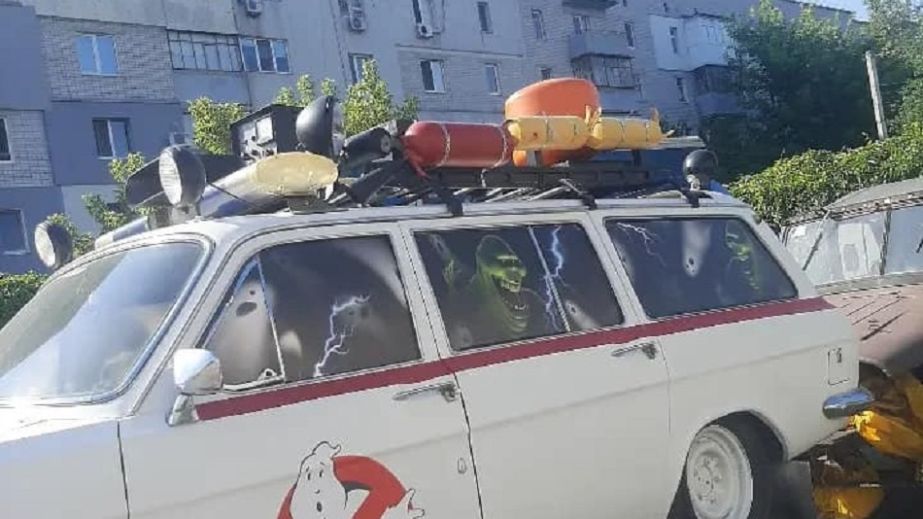 В Днепре заметили автомобиль охотников за привидениями (ФОТО)