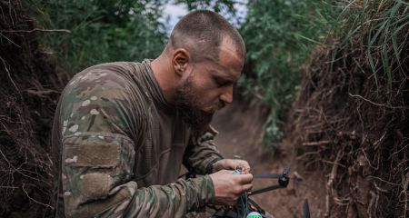 Как бойцы бригады "Холодный Яр" из Днепропетровщины придумали эффективный способ использования дронов