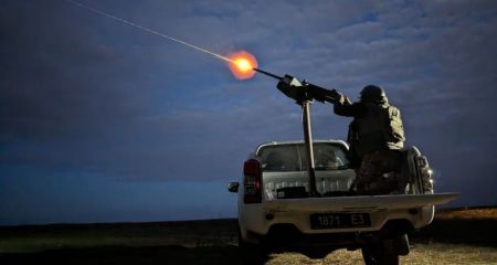 Военные показали, как сбивали вражеские цели в небе над Днепропетровщиной ночью 8 января (ВИДЕО)