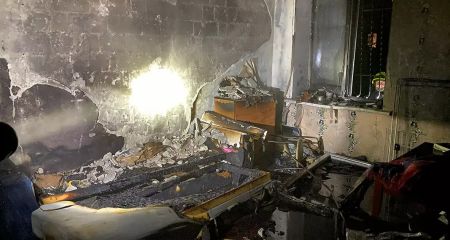 Ребенка и двоих взрослых спасли во время пожара в Днепре (ФОТО)