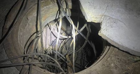 В Днепре задержали очередного вора кабеля