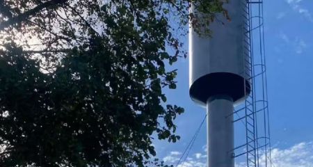 На Никопольщине установили водонапорную башню