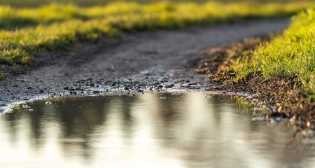 Жители Кривого Рога набирают воду из луж (ВИДЕО)
