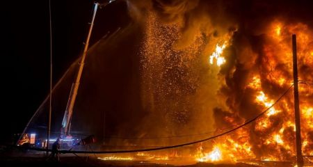 У Кривому Розі чоловік живцем згорів у власній квартирі (ВІДЕО)