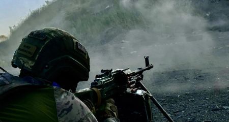 Десантники з Дніпропетровщини показали знищення ворожої бронетехніки (ВІДЕО)