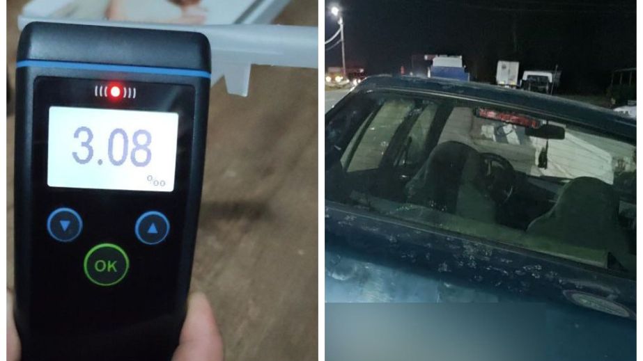 На Дніпропетровщині спіймали сильно п'яного водія