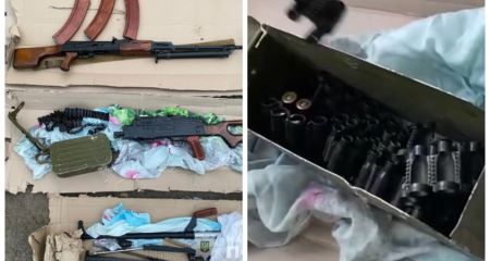 У Дніпрі заблокували канал постачання нелегальної зброї (ФОТО, ВІДЕО)