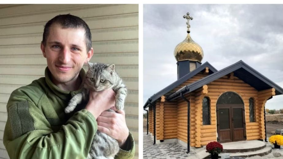 На Днепропетровщине мать павшего воина возвела церковь в память о сыне