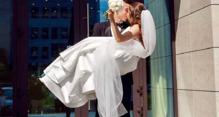 Гравець "Кривбасу" Кузик одружився: як виглядали молодята на весіллі