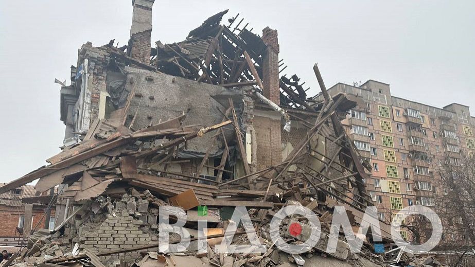 Після ракетного удару по Кривому Рогу від двоповерхівки нічого не залишилося (ФОТО, ВІДЕО)